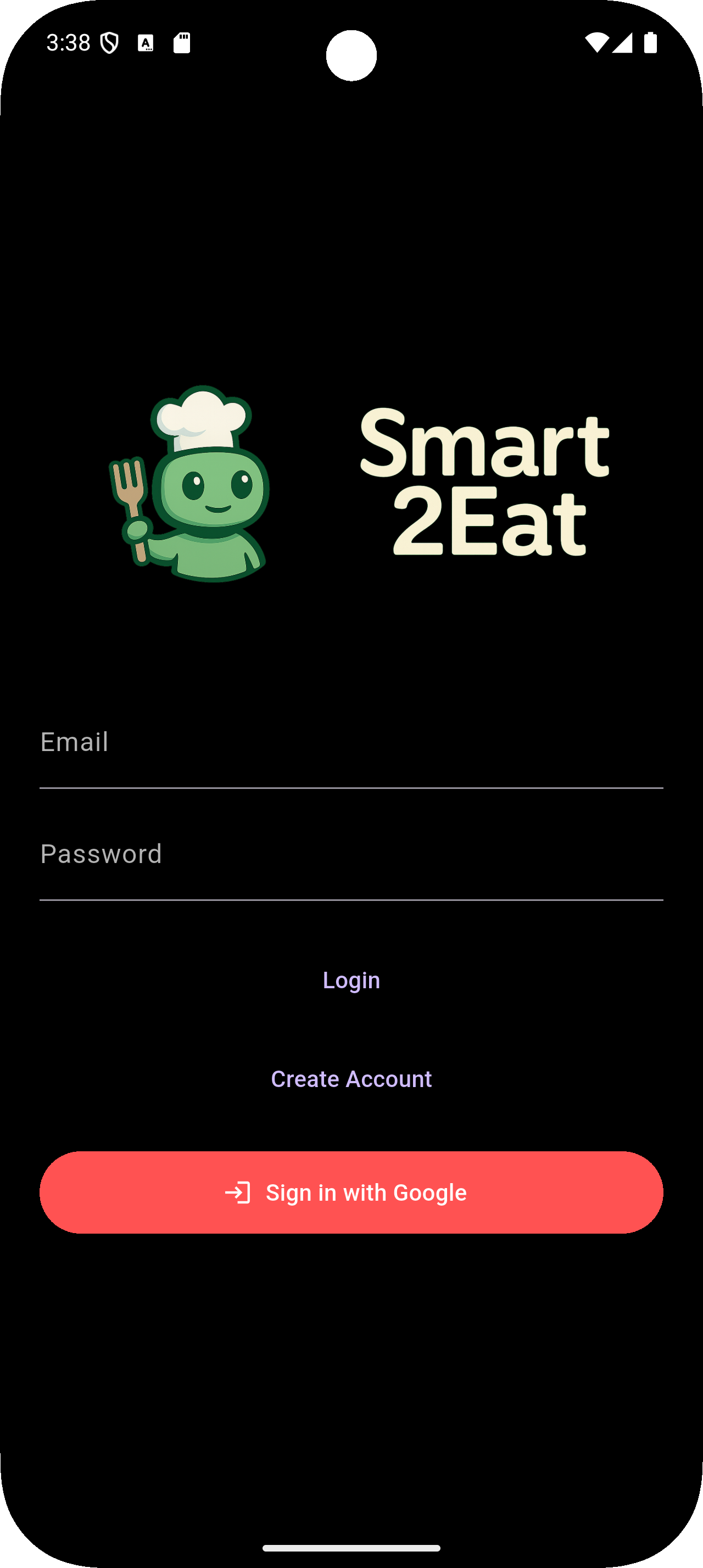 Smart2Eat iPhone Screenshot